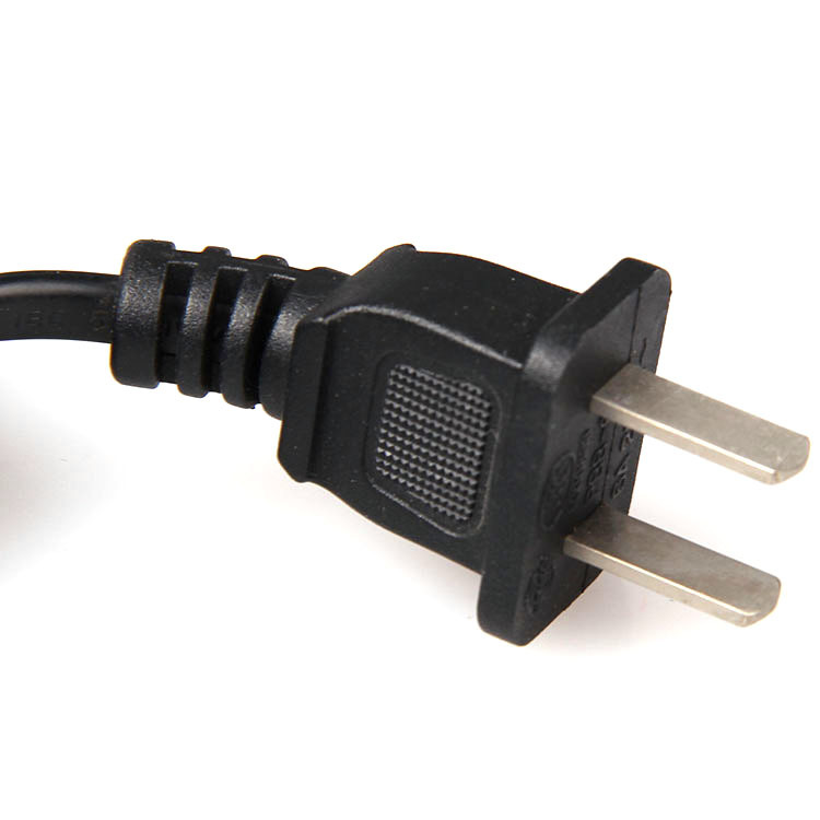 中国CCC电源线国标CCC认证两芯6A插头电源线