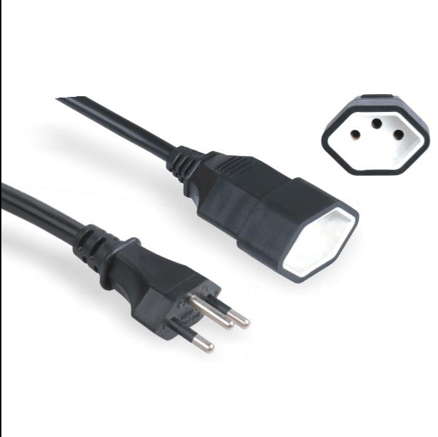 瑞士SEV延长线,瑞士10A插头电源延长线